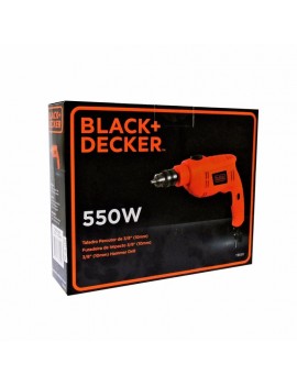 Comprar Taladro Percutor Black+Decker 3-8 Black And D 550W