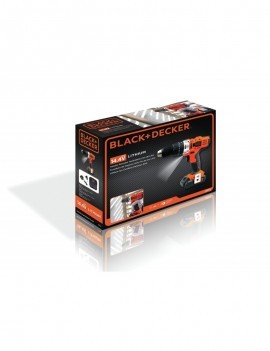 Taladro Percutor Inalambrico 14.4V Black + Decker HP14